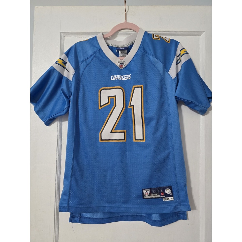 Reebok NFL San Diego Chargers LaDainian Tomlinson 21 Stitched Jersey Youth Large